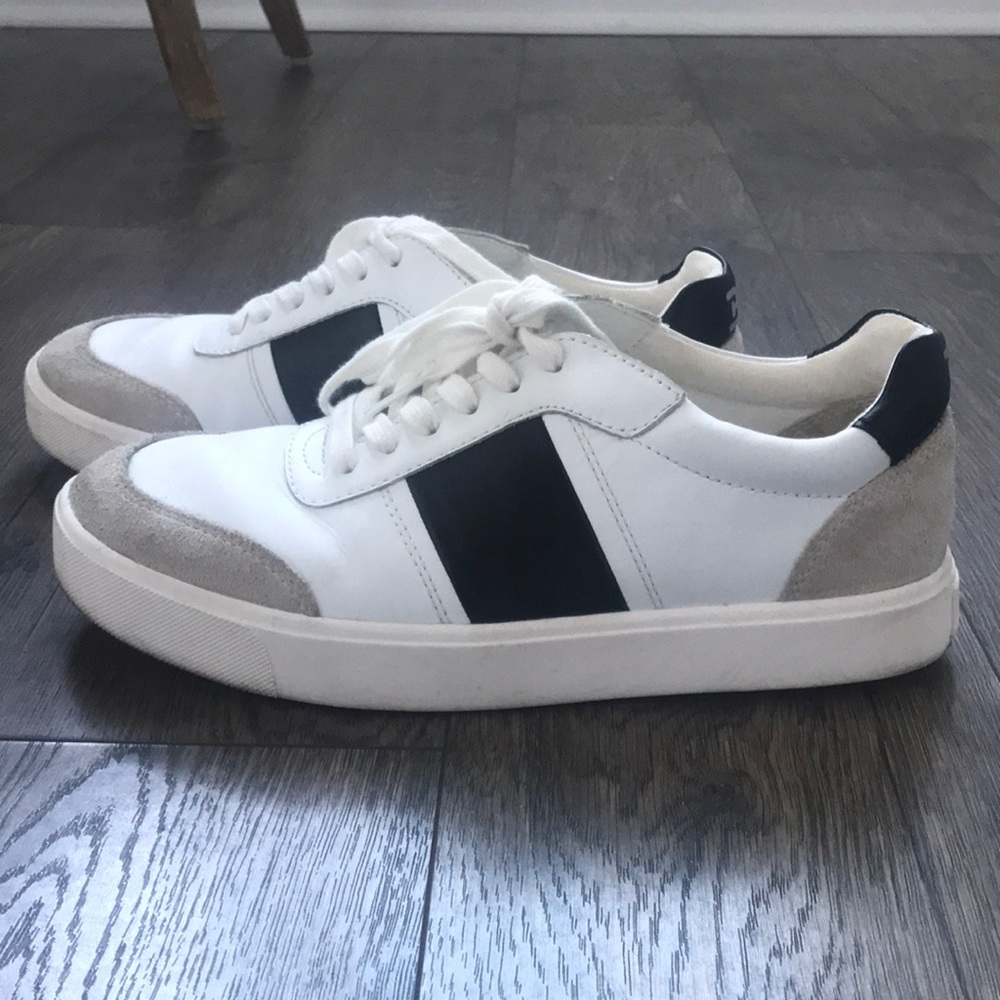 White Sam Edelman Sneakers, size 7.5, leather